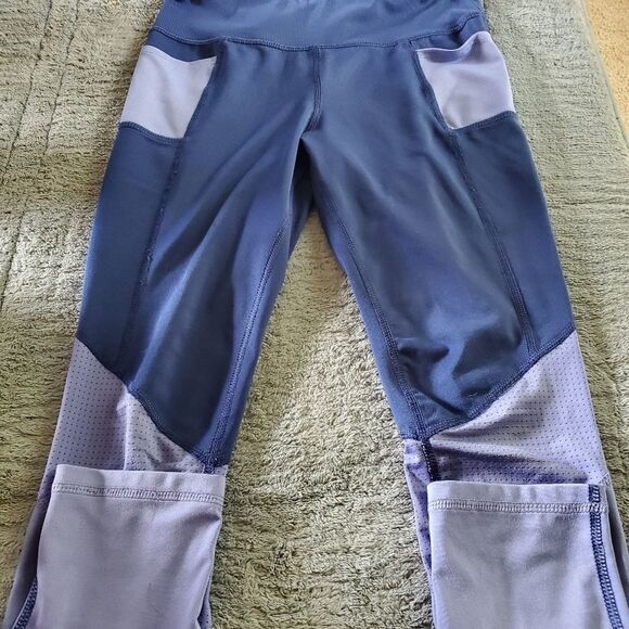 Girls Danskin Now colorblock leggings sz m 7/8 - Picture 1 of 10